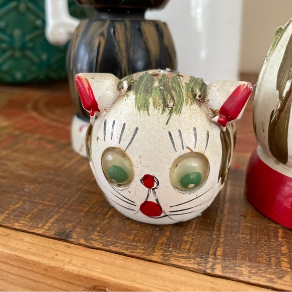 Vintage Napco Kitschy Kitty Salt & Pepper Shakers🐈‍⬛❤️ - Picture 10 of 14